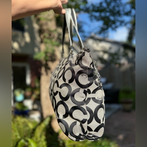 ▶️ Coach ◀️ Poppy Large Pop Op 🔥3 NICE Hang Tags Included - Picture 3 of 17